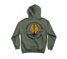 Load image into Gallery viewer, POOM® Emblem Premium Hoodie - Olive (VA)
